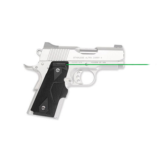 CTC LASERGRIPS 1911 COMPACT GREEN - Sale